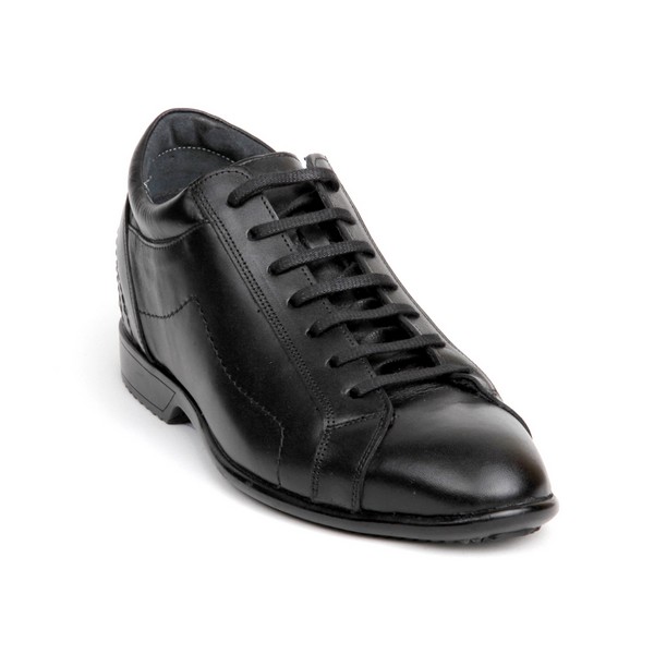 SH2224 +7 cm Gizli Topuklu Boy Uzatan Hakiki Rugan Deri Ayakkabı