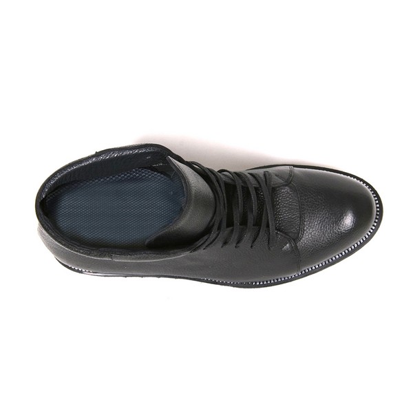 SH3034 +9 cm Gizli Topuklu Boy Uzatan Hakiki Deri Bot 3