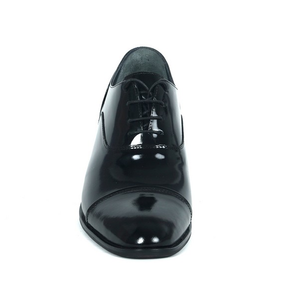 SH2634 +9 cm Gizli Topuklu Boy Uzatan Hakiki Rugan Deri Ayakkabı 4