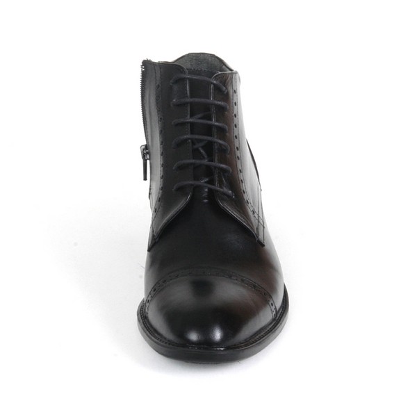 SH2289 +9 cm Gizli Topuklu Boy Uzatan Hakiki Deri Ayakkabı 5