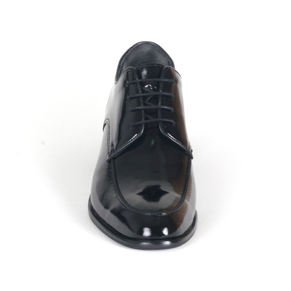 SH2449 +9 cm Gizli Topuklu Boy Uzatan Hakiki Rugan Deri Ayakkabı 4