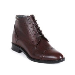 SH2254 Gizli Topuklu Boy Uzatan Hakiki Deri Bot 2