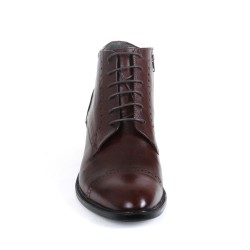 SH2254 Gizli Topuklu Boy Uzatan Hakiki Deri Bot 4